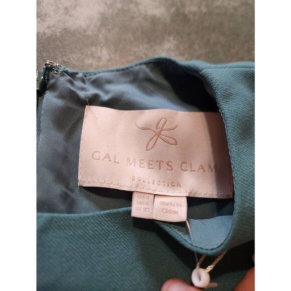 NWT Gal Meets Glam Celeste Green Size 0 - Picture 3 of 6